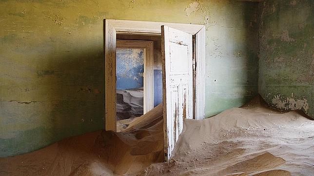 En otra época, en Kolmanskop se buscaban diamantes