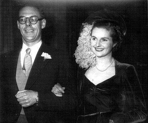 Boda de Denis y Margaret Thatcher