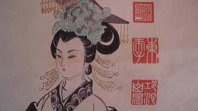 Representación de la única emperatriz china de pleno derecho