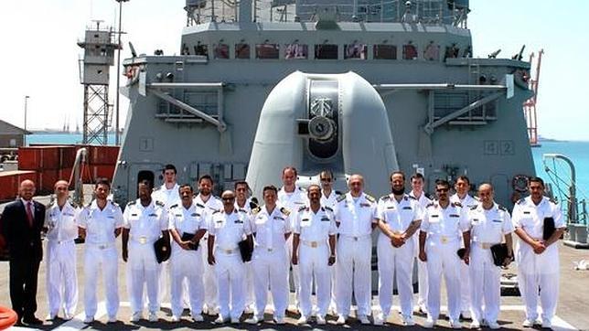 Navantia y la Armada promocionan las fragatas en Arabia Saudí