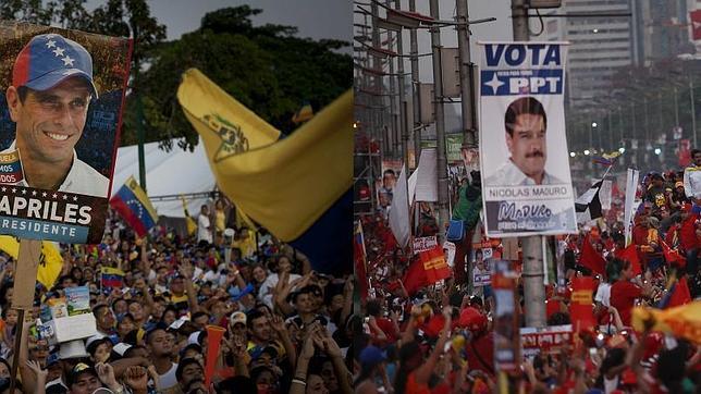 Maduro convierte su cierre de campaña en un multitudinario homenaje a Chávez