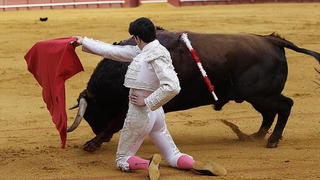 Un gran toro de Fuente Ymbro en Sevilla