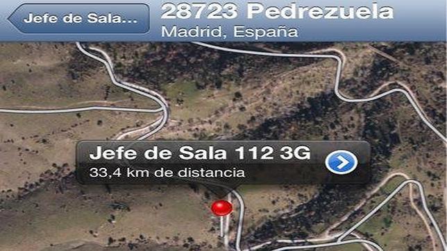 Rescatan gracias a WhatsApp a un ciclista herido en Pedrezuela