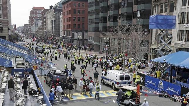El atentado en Boston, en vídeos