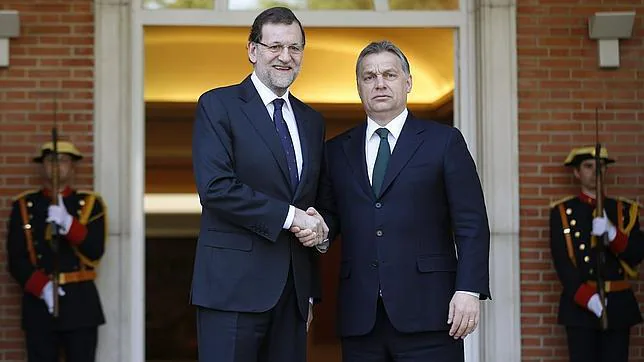 Rajoy recibe al primer ministro húngaro