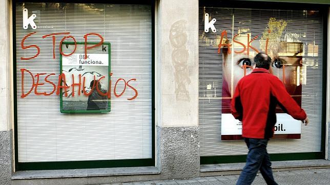 Los jueces de Bilbao paran los desahucios mientras no haya nueva ley hipotecaria
