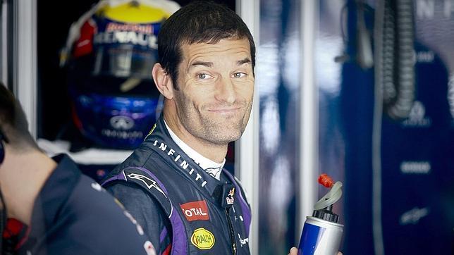 Webber cumple 200 carreras en la tormenta