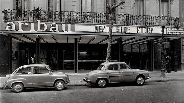 Los cines Aribau en los años en los que proyectaban «West side story»