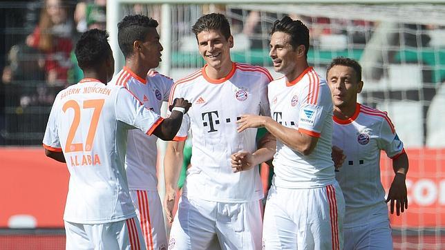 El Bayern cuenta sus partidos por goleadas