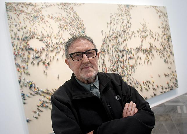 Juan Genovés: «Nunca he dibujado la multitud como una masa»