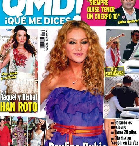 El escarceo de Paulina Rubio con uno de sus concursantes en «La Voz»