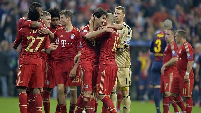 Robben califica la victoria de «increíble» y Rummenige de «sueño»