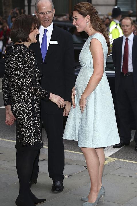 El primer vestido premamá de Catalina de Cambridge