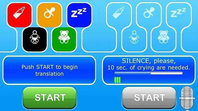 CryTranslator, una «app» para descifrar el llanto de los bebés