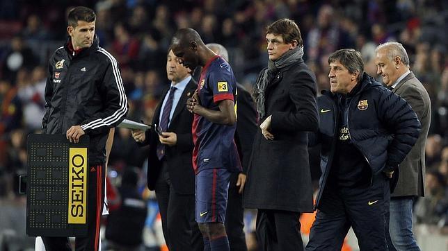 Tito Vilanova, de vuelta en el Camp Nou