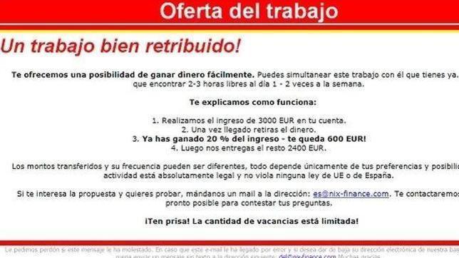 Las diez estafas de moda en Madrid