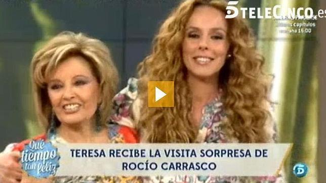 Rocío Carrasco vuelve a la televisión, diez años después