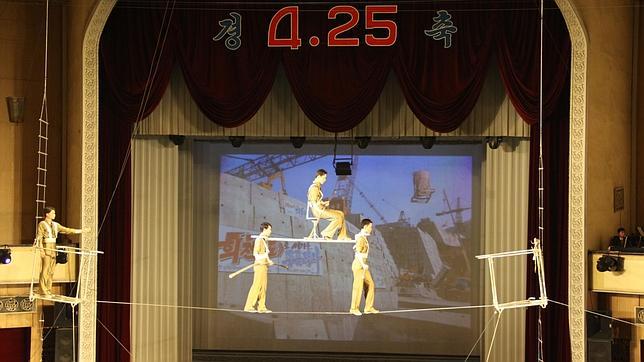 El circo permanente de Pyongyang
