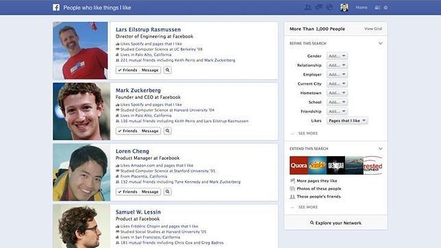 Configura tu privacidad en Facebook para no sufrir con el «Graph Search»