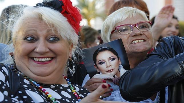 La «locura» por Isabel Pantoja en Benidorm