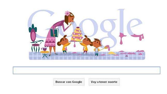 Feliz Día de la Madre también desde Google