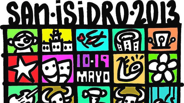 Mikel Urmeneta es el autor de los carteles de San Isidro 2013
