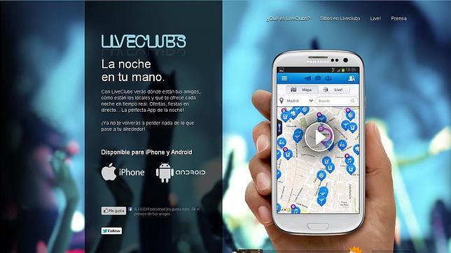 Liveclubs, una aplicación para hacer de la noche una experiencia 2.0