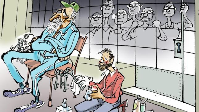 Viñeta de Willy Toledo