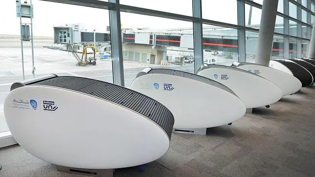 Crean una «habitación cápsula» para dormir la siesta en el aeropuerto