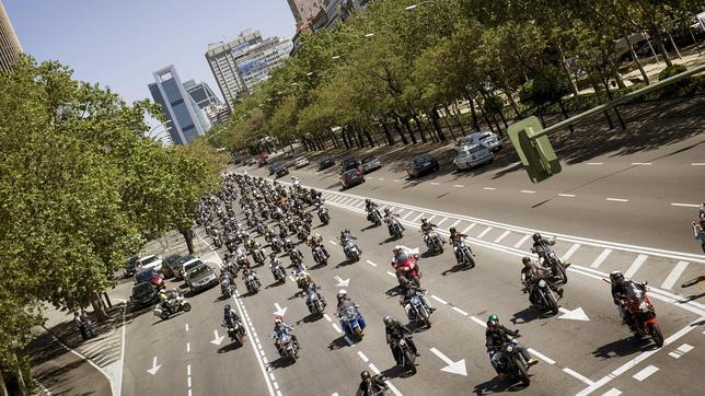 Madrid vibra ante más de 1.500 Harley-Davidson