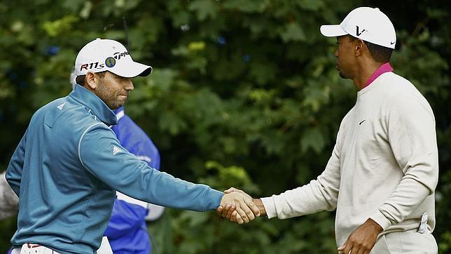Sergio García desmiente insultos racistas hacia Tiger Woods
