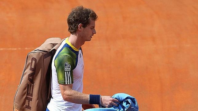 Andy Murray baja en Roland Garros
