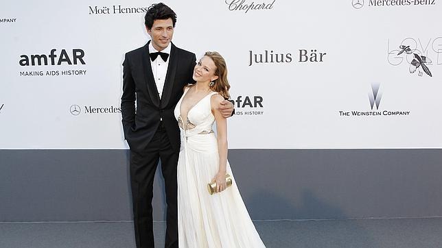Kylie Minogue y Andrés Velencoso