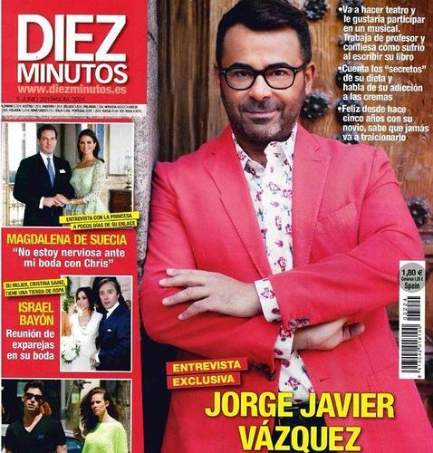 La revista «Diez Minutos» destaca una entrevista al presentador Jorge Javier Vázquez