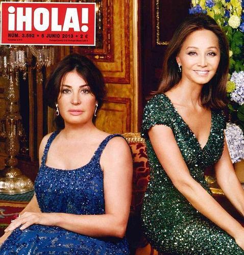 Isabel Preysler y Carmen Martínez Bordiú visitan al príncipe Carlos de Inglaterra