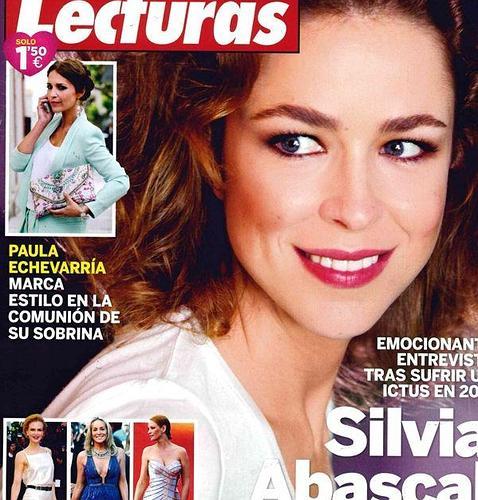 Portada de la revista «Lecturas» en la que destaca la entrevista de Silvia Abascal