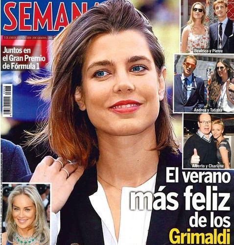 Carlota Casiraghi es la portada de «Semana»