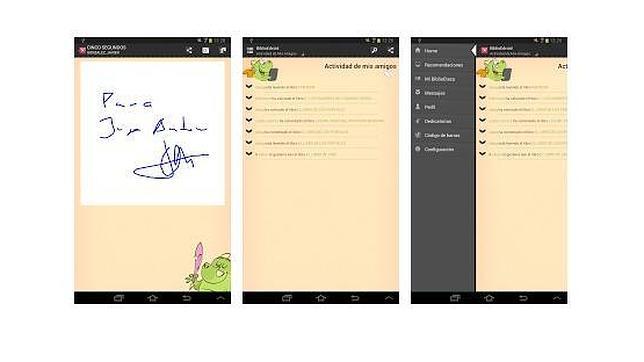 ¿Se puede escribir una dedicatoria en un ebook?