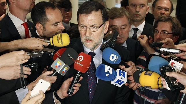 Rajoy considera que el dato del paro reafirma que su política económica funciona