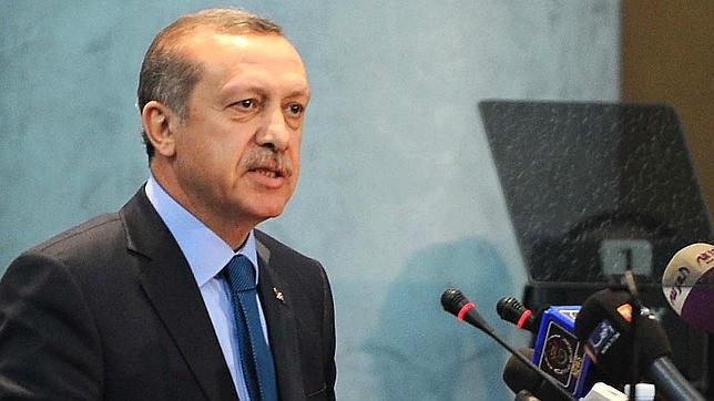 Erdogan en una comparencia pública en Argelia, durante su gira por el norte de África