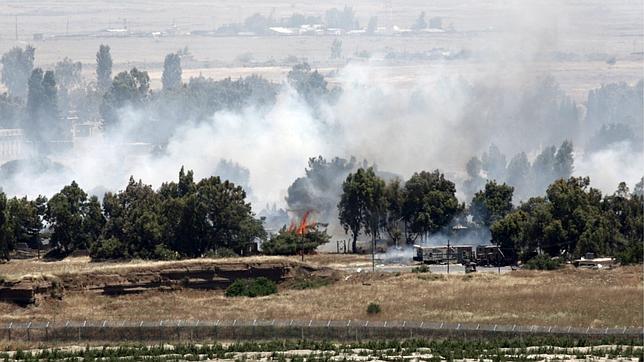 Confusión en torno a un puesto fronterizo en el Golán, por el que combaten régimen y rebeldes