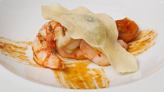 Ravioli invertido, receta de Clara en la prueba de eliminación del quinto programa