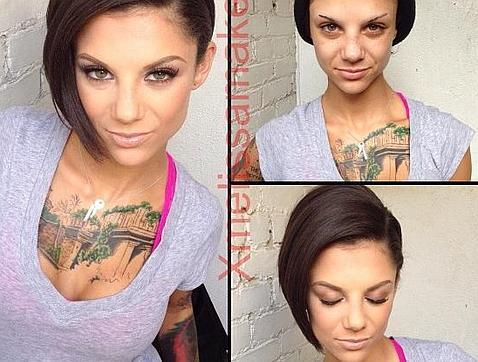 La actriz Bonnie Rotten