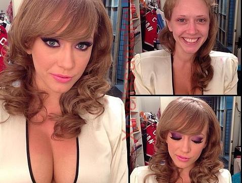 La actriz Kagney Linn Karter