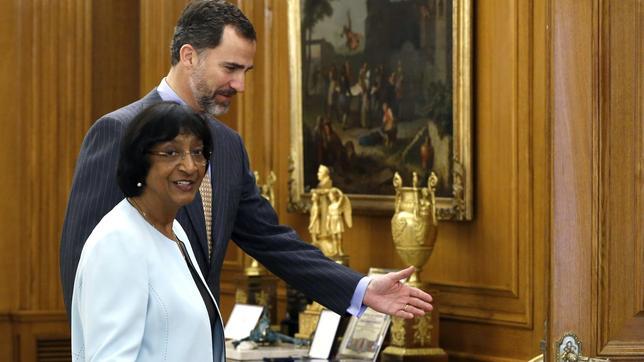 El Príncipe se reúne con la alta comisionada de la ONU para los Derechos Humanos