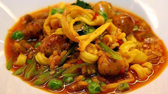 Arroz meloso, una de las muchas variedades alicantinas