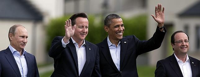 Putin evita que el G-8 pida la salida de Assad