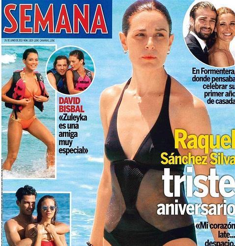 Las tristes vacaciones de Raquel Sánchez Silva