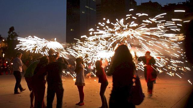 Noche de San Juan en Barcelona