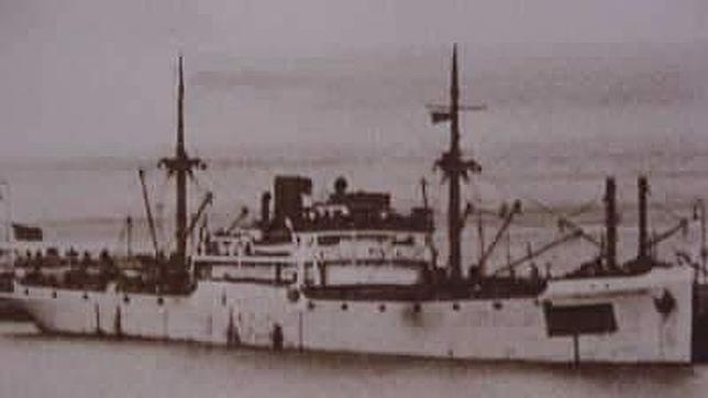 Castillo Montealegre, el barco hundido el 8 de abril de 1943